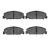 1311-0273-00 3000-Series Semi-Metallic Brake Pads, 1984-2000 Acura/Honda, Position: Front - image 1