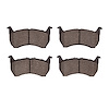 1311-0317-00 3000-Series Semi-Metallic Brake Pads, 1983-1987 Ford/Lincoln/Mercury/Mazda, Position: Front - image 1