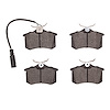 1311-0340-19 3000-Series Semi-Metallic Brake Pads & Hardware Kit, 2002-2008 Multiple Makes/Models, Position: Rear - image 1