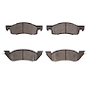 1311-0344-00 3000-Series Semi-Metallic Brake Pads, 1987-1990 Mopar, Position: Front - image 1