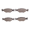 1311-0350-00 3000-Series Semi-Metallic Brake Pads, 1987-1993 Audi/Volkswagen, Position: Front - image 1