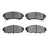 1311-0353-00 3000-Series Semi-Metallic Brake Pads, 1986-1992 GM, Position: Front - image 1