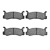 1311-0366-00 3000-Series Semi-Metallic Brake Pads, 1987-1995 Ford/Lincoln/Mercury/Mazda, Position: Rear - image 1
