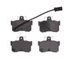 1311-0406-00 3000-Series Semi-Metallic Brake Pads, 1987-1991 Sterling, Position: Rear - image 2