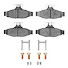 1311-0413-01 3000-Series Semi-Metallic Brake Pads & Hardware Kit, 1985-1997 GM, Position: Rear - image 1