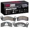 1311-0431-00 3000-Series Semi-Metallic Brake Pads, 1987-1993 Ford/Lincoln/Mercury/Mazda, Position: Front - image 1
