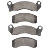 1311-0431-00 3000-Series Semi-Metallic Brake Pads, 1987-1993 Ford/Lincoln/Mercury/Mazda, Position: Front - image 2
