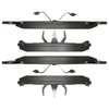 1311-0431-00 3000-Series Semi-Metallic Brake Pads, 1987-1993 Ford/Lincoln/Mercury/Mazda, Position: Front - image 4