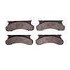 1311-0450-00 3000-Series Semi-Metallic Brake Pads, 1975-1994 Ford/Lincoln/Mercury/Mazda, Position: Front - image 1