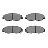 1311-0465-00 3000-Series Semi-Metallic Brake Pads, 1990-1999 Acura/Honda, Position: Front - image 1