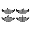 1311-0491-00 3000-Series Semi-Metallic Brake Pads, 1988-2000 Mopar, Position: Rear - image 1
