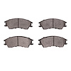 1311-0498-00 3000-Series Semi-Metallic Brake Pads, 1989-1994 Subaru, Position: Front - image 1