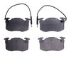1311-0516-00 3000-Series Semi-Metallic Brake Pads, 1981-1985 Renault, Position: Front - image 2