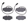 1311-0590-00 3000-Series Semi-Metallic Brake Pads, 1991-1995 Alfa Romeo, Position: Front - image 2