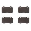 1311-0592-20 3000-Series Semi-Metallic Brake Pads, 2000-2006 Peugeot, Position: Front - image 2