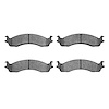 1311-0655-00 3000-Series Semi-Metallic Brake Pads, 1995-2007 Ford/Lincoln/Mercury/Mazda, Position: Fr,Front - image 1