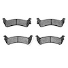 1311-0666-00 3000-Series Semi-Metallic Brake Pads, 1993-1998 Mopar, Position: Rear - image 1