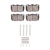 1311-0671-01 3000-Series Semi-Metallic Brake Pads & Hardware Kit, 1994-1997 Land Rover, Position: Front - image 1