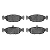 1311-0688-00 3000-Series Semi-Metallic Brake Pads, 1994-2010 Multiple Makes/Models, Position: Front,Rear