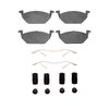 1311-0768-02 3000-Series Semi-Metallic Brake Pads & Hardware Kit, 1998-2019 Audi/Volkswagen, Position: Front - image 1