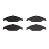1311-0804-00 3000-Series Semi-Metallic Brake Pads, 1999-2004 Ford/Lincoln/Mercury/Mazda, Position: Front - image 2