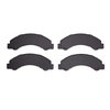 1311-0825-00 3000-Series Semi-Metallic Brake Pads, Fits Select GM, Position: Front,Fr,Rr - image 2