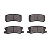 1311-0868-00 3000-Series Semi-Metallic Brake Pads, 2000-2017 Multiple Makes/Models, Position: Rear