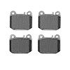 1311-0874-00 3000-Series Semi-Metallic Brake Pads, 2000-2005 Mercedes-Benz, Position: Rear - image 1