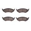 1311-0896-00 3000-Series Semi-Metallic Brake Pads, 1997-2002 Mopar, Position: Rear - image 1