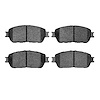 1311-0906-10 3000-Series Semi-Metallic Brake Pads, 2004-2015 Lexus/Toyota/Scion, Position: Front - image 1