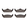 1311-0963-00 3000-Series Semi-Metallic Brake Pads, 2003-2004 Mopar, Position: Rear - image 1