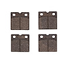 1311-0971-00 3000-Series Semi-Metallic Brake Pads, Fits Select Multiple Makes/Models, Position: Parking
