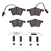 1311-0982-01 3000-Series Semi-Metallic Brake Pads & Hardware Kit, 2001-2003 Audi/Volkswagen, Position: Front - image 1