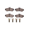 1311-1048-01 3000-Series Semi-Metallic Brake Pads & Hardware Kit, 2004-2004 GM, Position: Rear - image 1