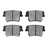 1311-1057-00 3000-Series Semi-Metallic Brake Pads, Fits Select Mopar, Position: Rear - image 1