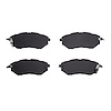 1311-1078-00 3000-Series Semi-Metallic Brake Pads, 2005-2021 Subaru, Position: Front - image 1