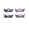 1311-1087-00 3000-Series Semi-Metallic Brake Pads, 2005-2010 Mopar, Position: Rear - image 1