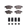 1311-1107-02 3000-Series Semi-Metallic Brake Pads & Hardware Kit, 2005-2018 Audi/Volkswagen, Position: Front - image 1