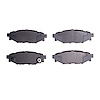 1311-1114-00 3000-Series Semi-Metallic Brake Pads, Fits Select Subaru, Position: Rear - image 1