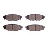 1311-1114-00 3000-Series Semi-Metallic Brake Pads, Fits Select Subaru, Position: Rear - image 2