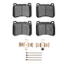 1311-1121-01 3000-Series Semi-Metallic Brake Pads & Hardware Kit, 2005-2011 Mercedes-Benz, Position: Front - image 1