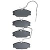 1311-1145-09 3000-Series Semi-Metallic Brake Pads & Hardware Kit, 2002-2010 Renault, Position: Front - image 2