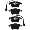1311-1174-09 3000-Series Semi-Metallic Brake Pads & Hardware Kit, 2010-2015 Audi/Volkswagen, Position: Front - image 2