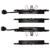 1311-1174-09 3000-Series Semi-Metallic Brake Pads & Hardware Kit, 2010-2015 Audi/Volkswagen, Position: Front - image 3