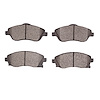 1311-1176-09 3000-Series Semi-Metallic Brake Pads & Hardware Kit, 2002-2017 GM, Position: Front
