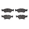 1311-1189-09 3000-Series Semi-Metallic Brake Pads & Hardware Kit, 2004-2008 GM, Position: Front - image 1