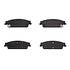 1311-1194-00 3000-Series Semi-Metallic Brake Pads, 2007-2014 GM, Position: Rear - image 1