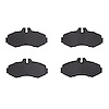 1311-1253-00 3000-Series Semi-Metallic Brake Pads, 1993-2003 Mercedes-Benz, Position: Front - image 1