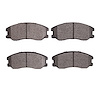 1311-1264-00 3000-Series Semi-Metallic Brake Pads, 2007-2015 GM, Position: Front - image 1