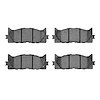 1311-1293-00 3000-Series Semi-Metallic Brake Pads, 2007-2018 Lexus/Toyota/Scion, Position: Front - image 1